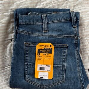 Carhartt Blue Slim Fit Jeans